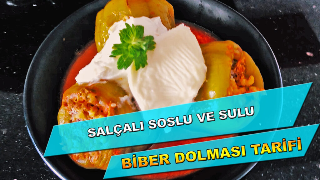 Salça soslu Biber dolması nasıl yapılır? – Safura’nın Mutfağı