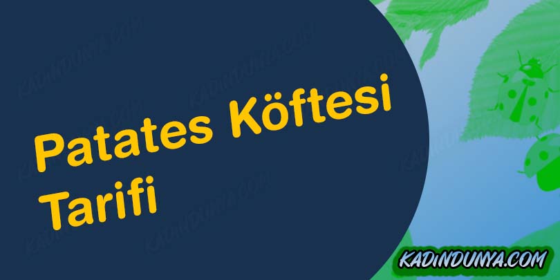 Patates Köftesi Tarifi