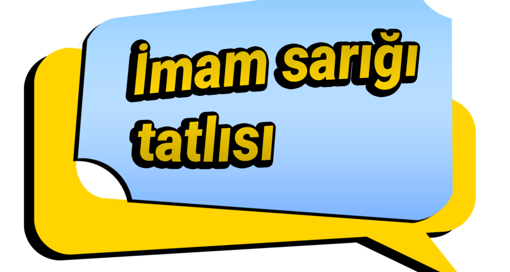 İmam sarığı tatlısı tarifi