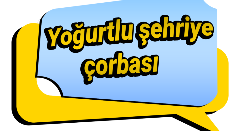 Yoğurtlu şehriye çorbası tarifi