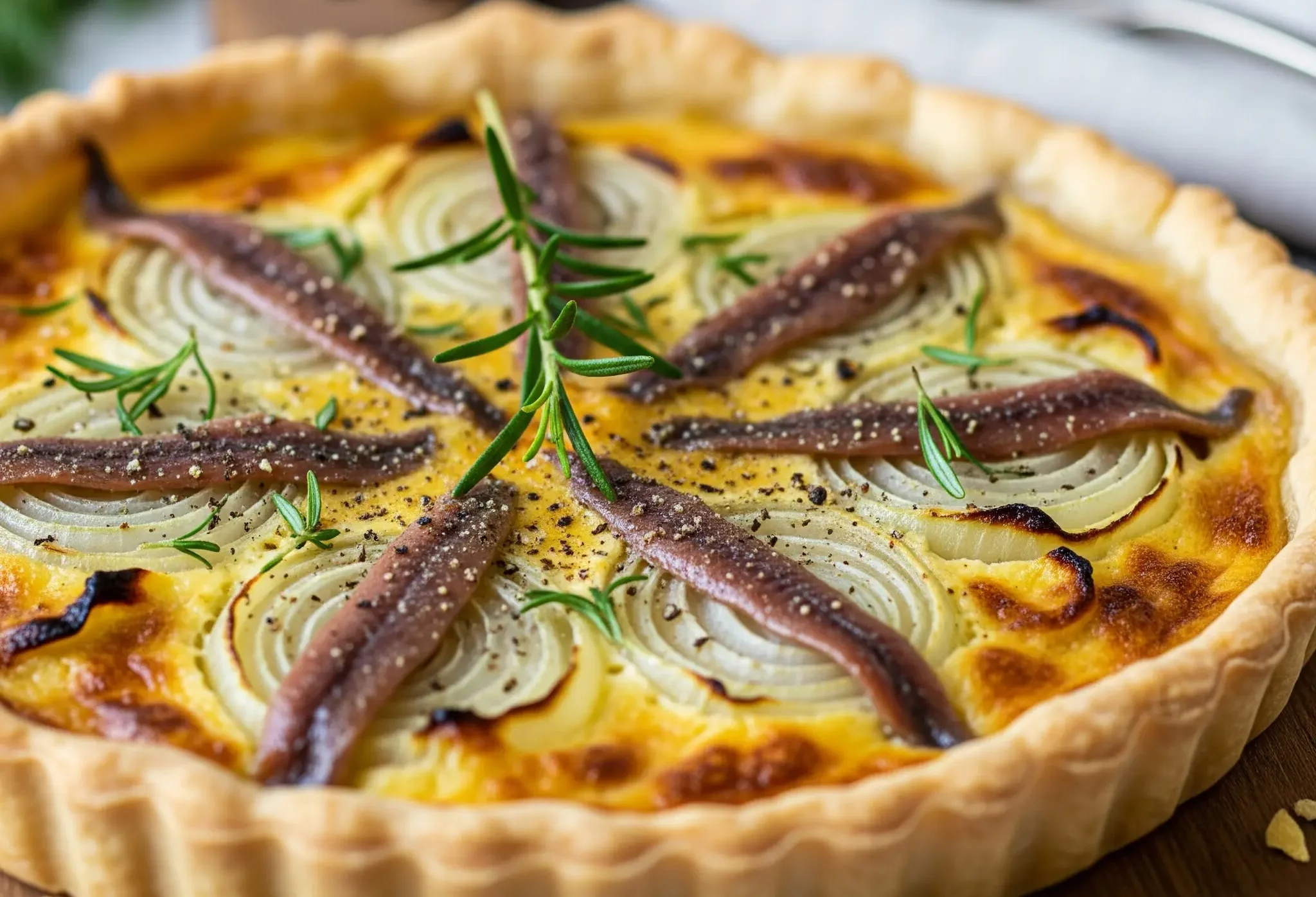 Soğanlı Ve Hamsili Tart