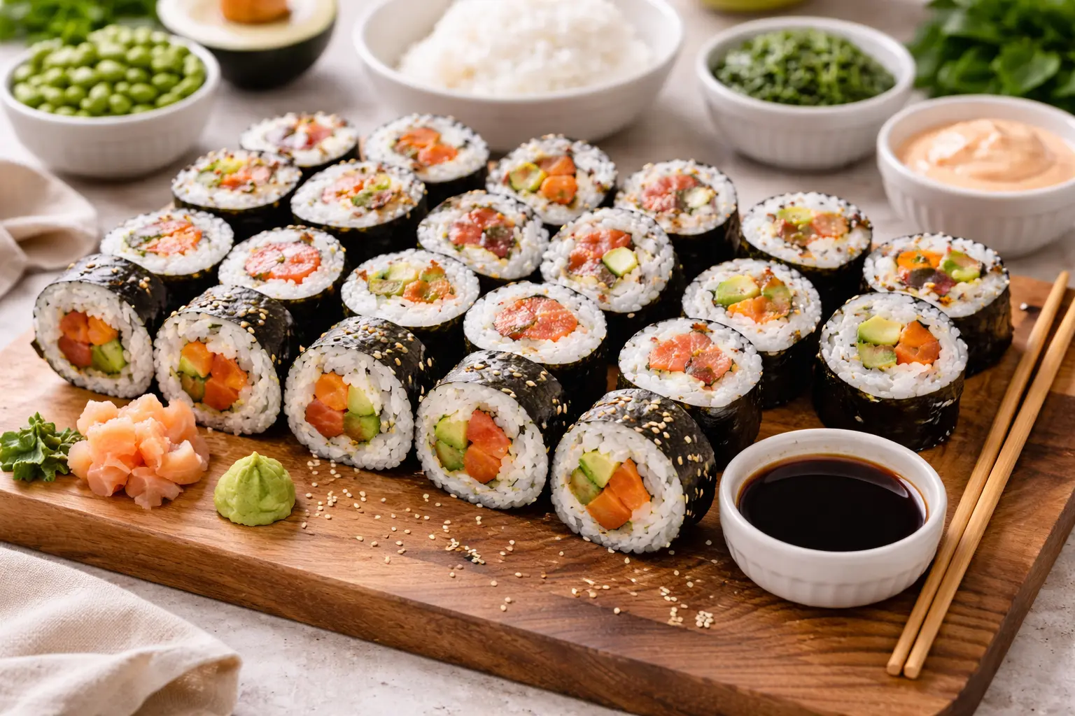 Sushi Nasıl Yapılır? Evde Kolay Sushi Tarifi