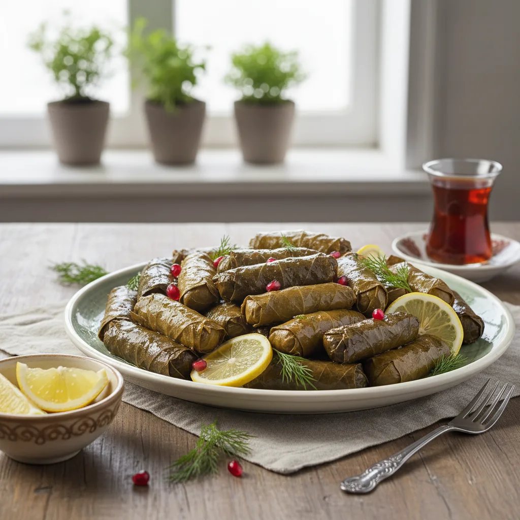 Zeytinyağlı Yaprak Sarma Tarifi