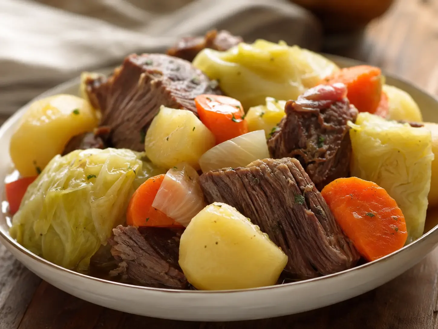 Kanada Usulü Etli Sebzeli Jiggs Yemeği