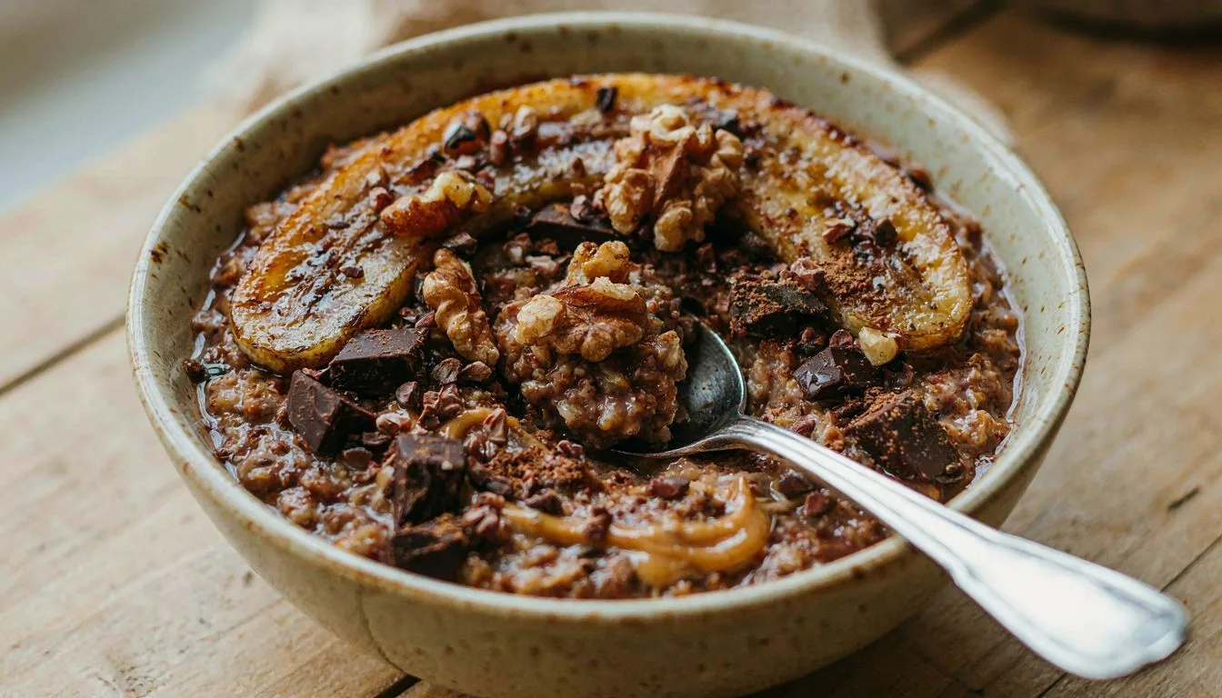 Chocolate Banana Oatmeal Recipe