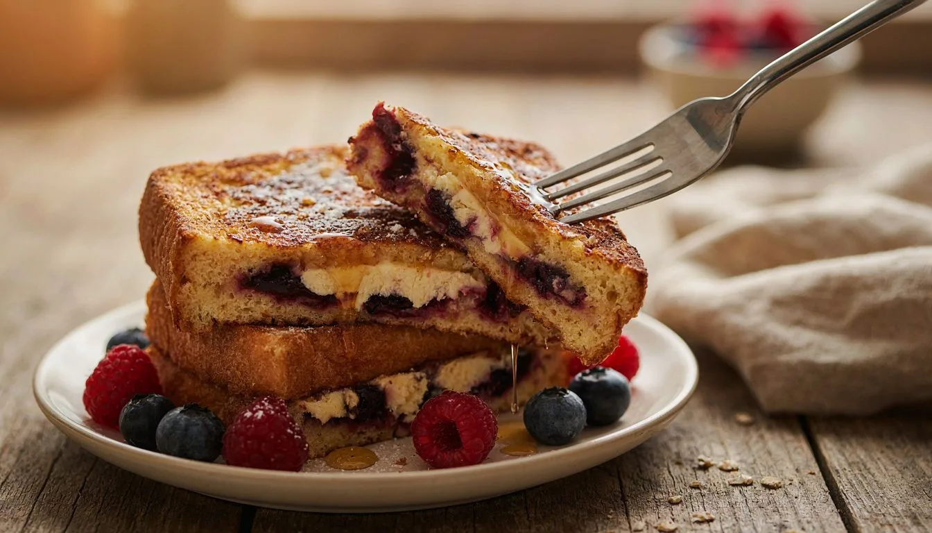 Cream Cheese Stuffed French Toast Recipe