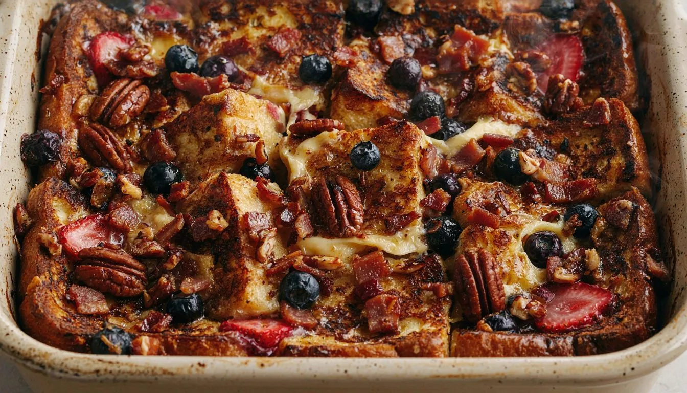 French Toast Breakfast Casserole Recipe