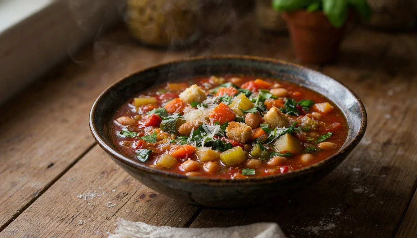 İtalyan Minestrone Çorbası Tarifi