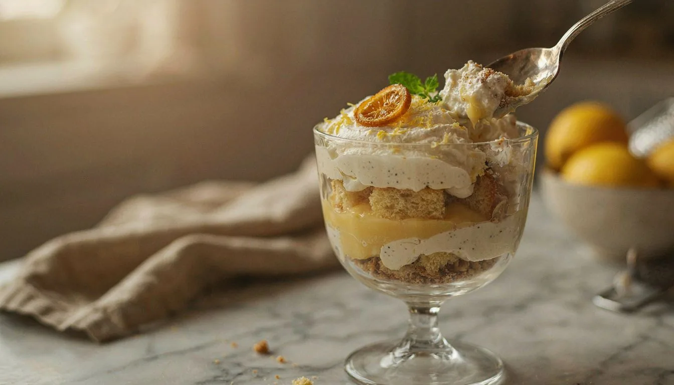 Limonlu Vanilyalı Kup Tatlısı Tarifi