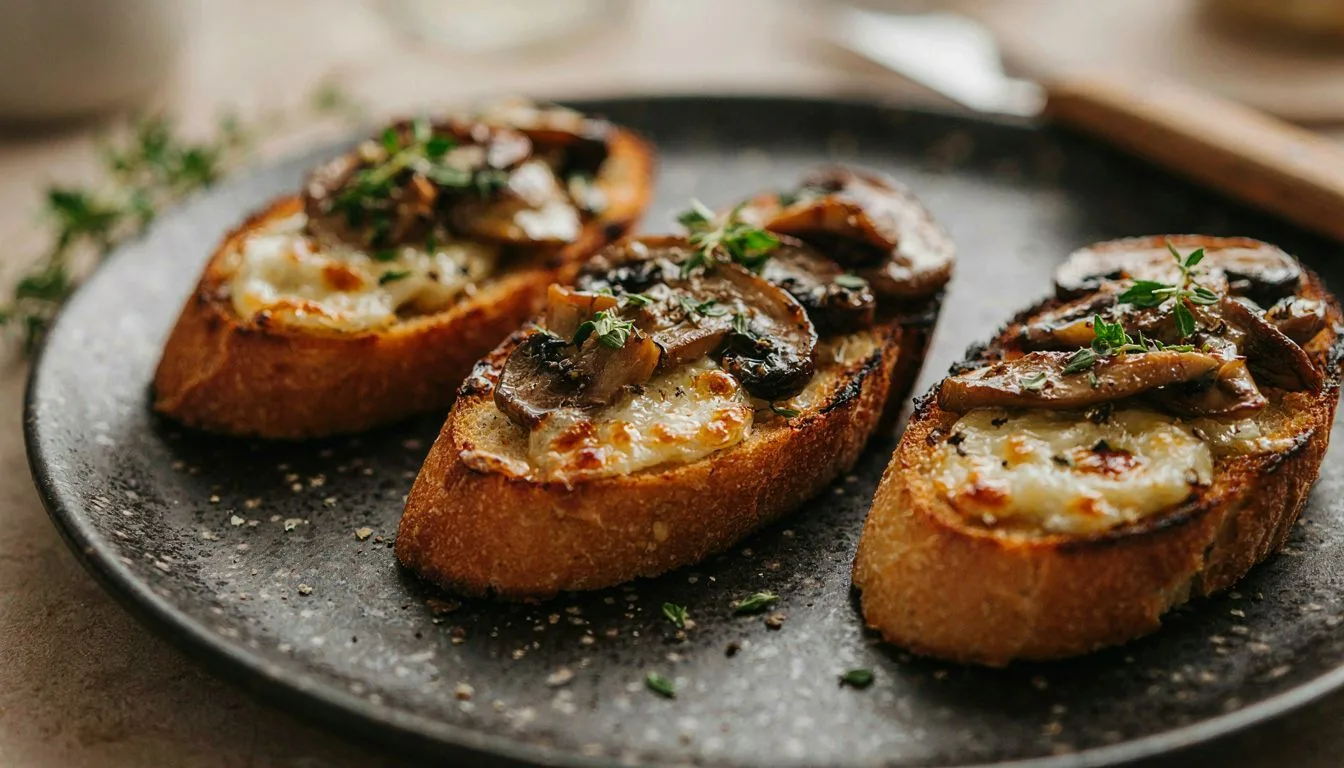 Mantarlı Crostini Tarifi