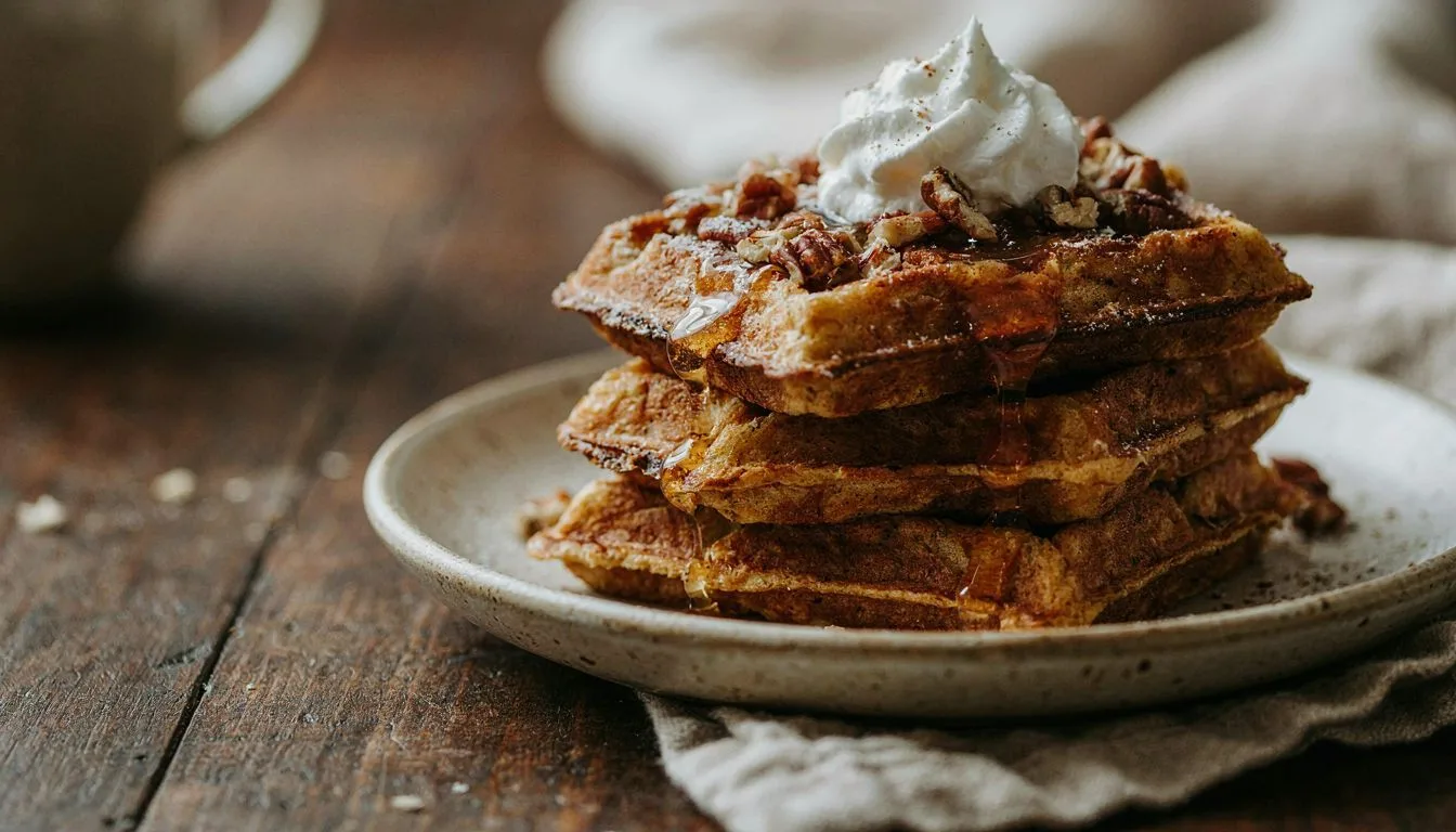 Pumpkin Waffles Recipe