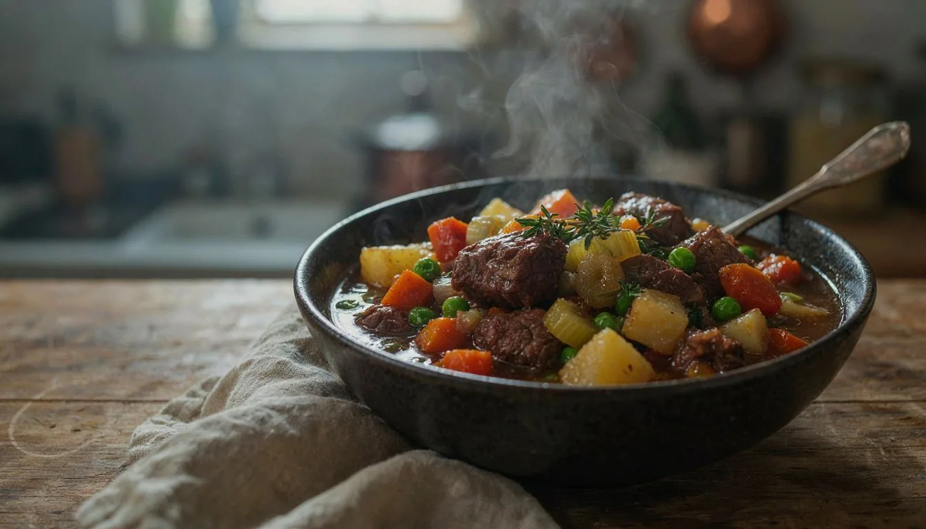 Sebzeli Dana Yahni Tarifi