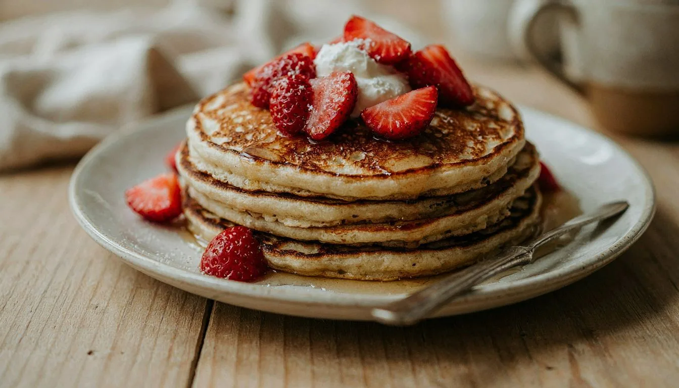 Strawberry Pancakes Recipe
