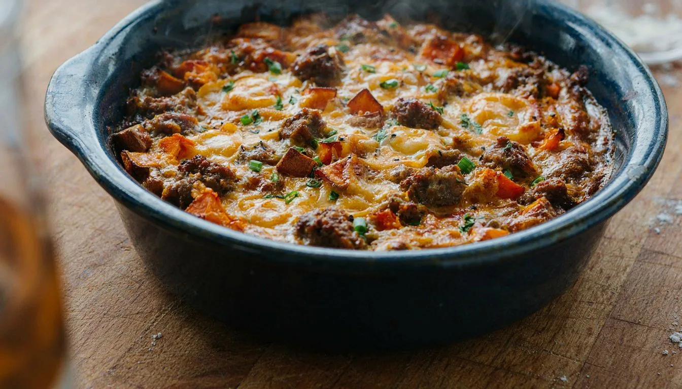 Sweet Potato Sausage Breakfast Casserole Recipe