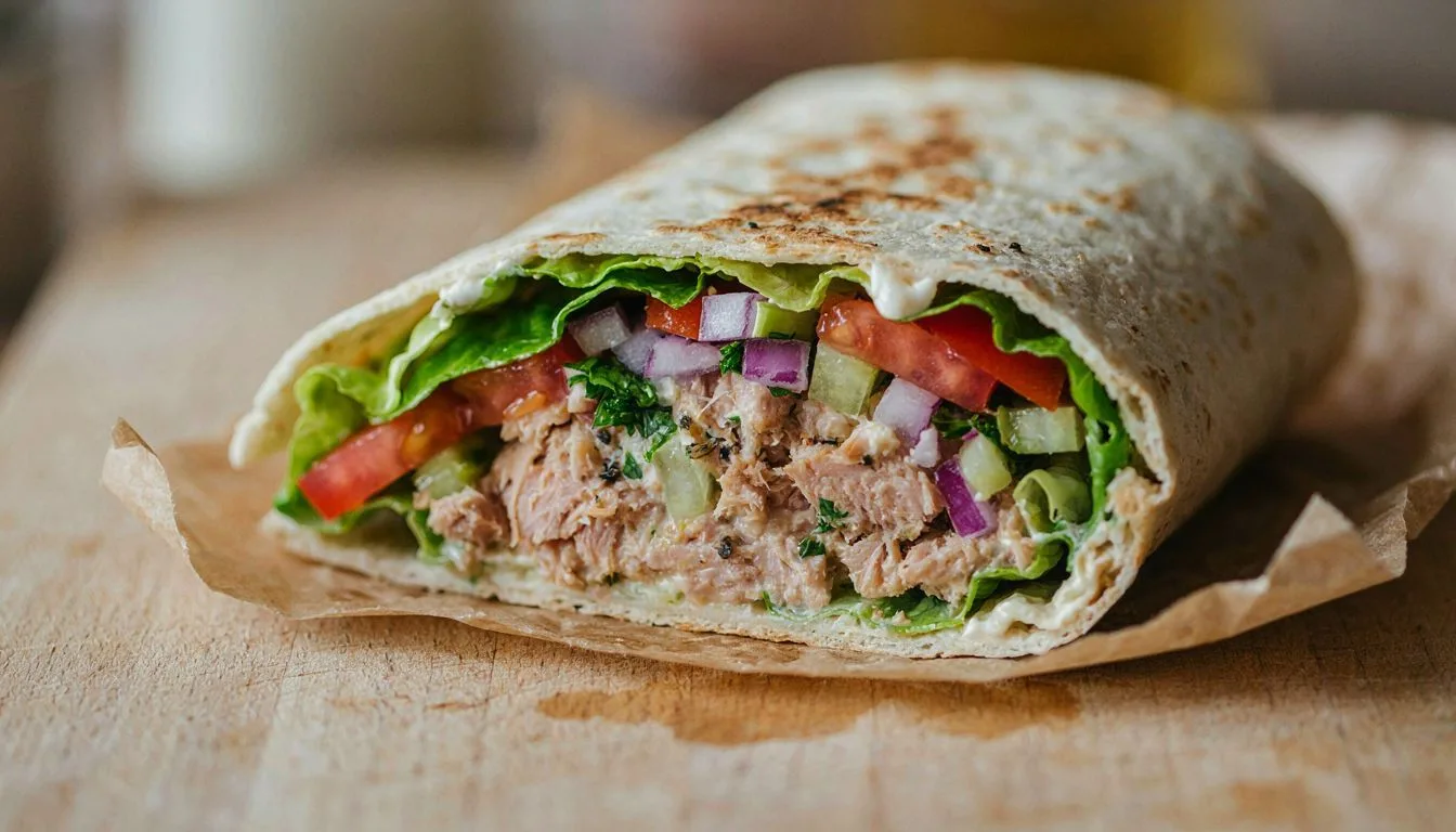 Ton Balıklı Wrap Tarifi