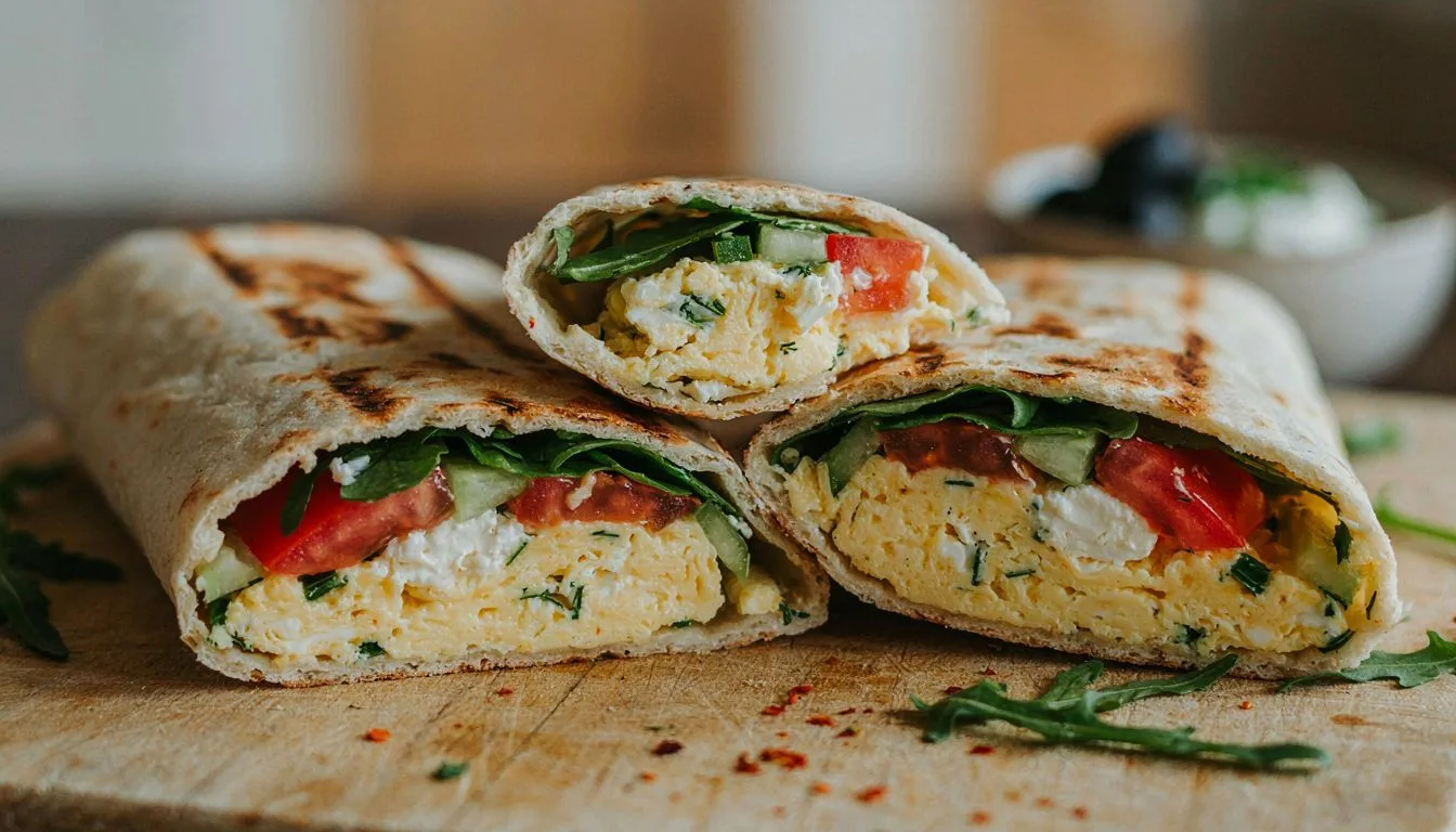 Yumurtalı Kahvaltılık Dürüm Tarifi