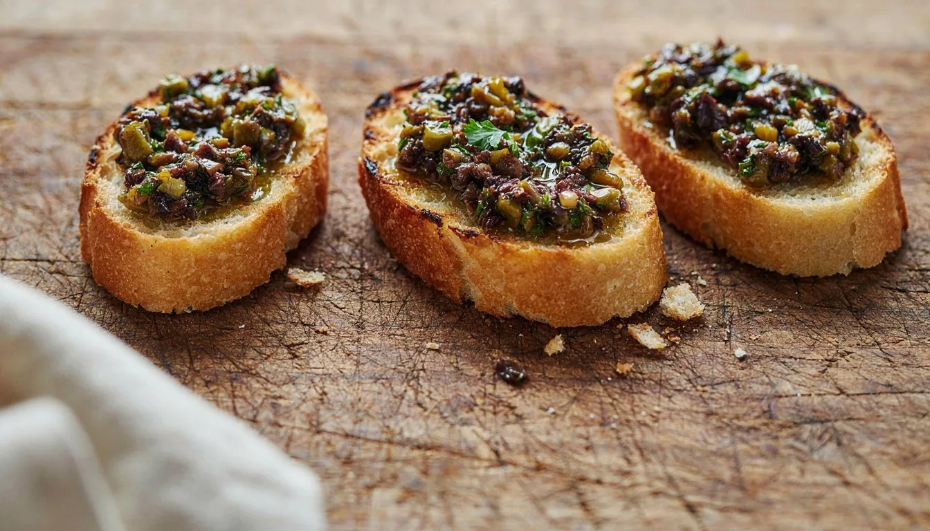 Zeytinli Crostini Tarifi