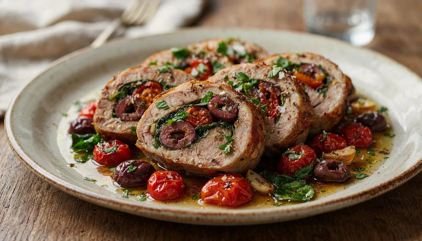 Zeytinli Domatesli Tavuk Sarma Tarifi