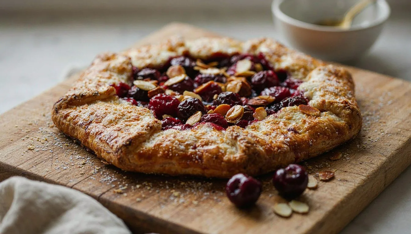 Bademli Vişne Galette Tarifi