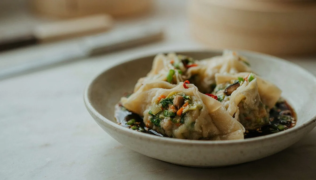 Çin Sebzeli Wonton Tarifi